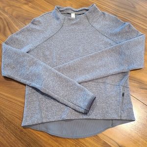 Lululemon Mock Crop Long Sleeve Top